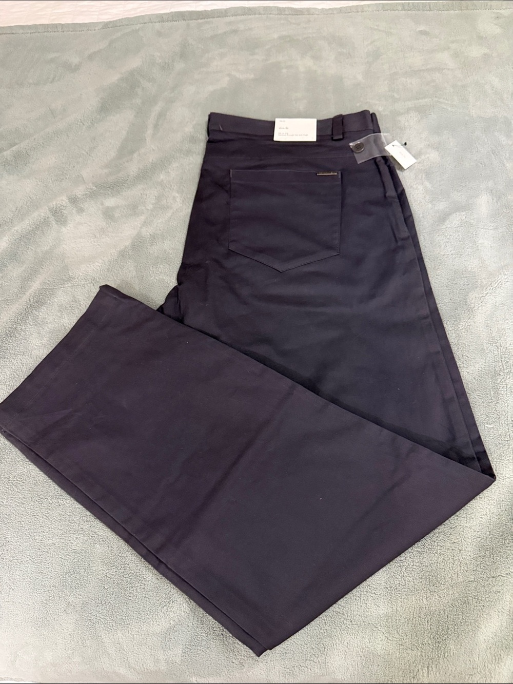 Calvin Klein Men’s Dark Navy Chinos - Straight Leg
